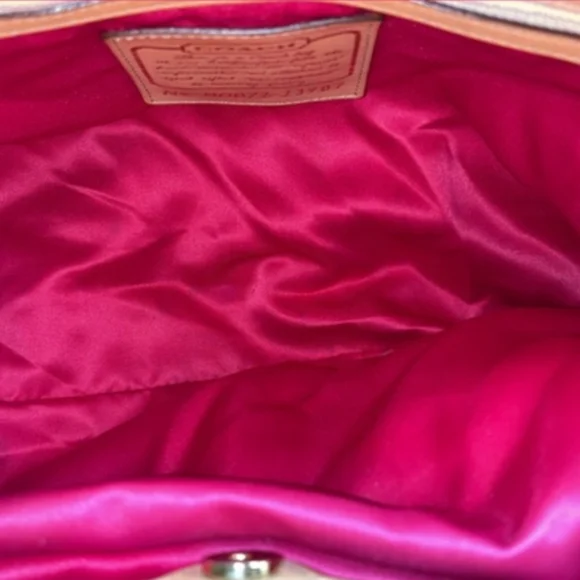 Coach Bag 2008 Hamptons Legacy Archive 10th Anniversary Kiss Lock Satchel Purse - Picture 13 of 16